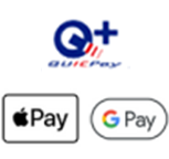 QUICPay,Apple Pay,Google Pay 